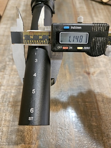 AR-15 Mil-Spec Buffer Tube Diameter